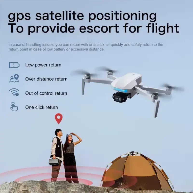 L3 Max 4K Drone with 3-Axis Gimbal, GPS & 4.5 Inch Display | Best 4K Drone Under ₹20000