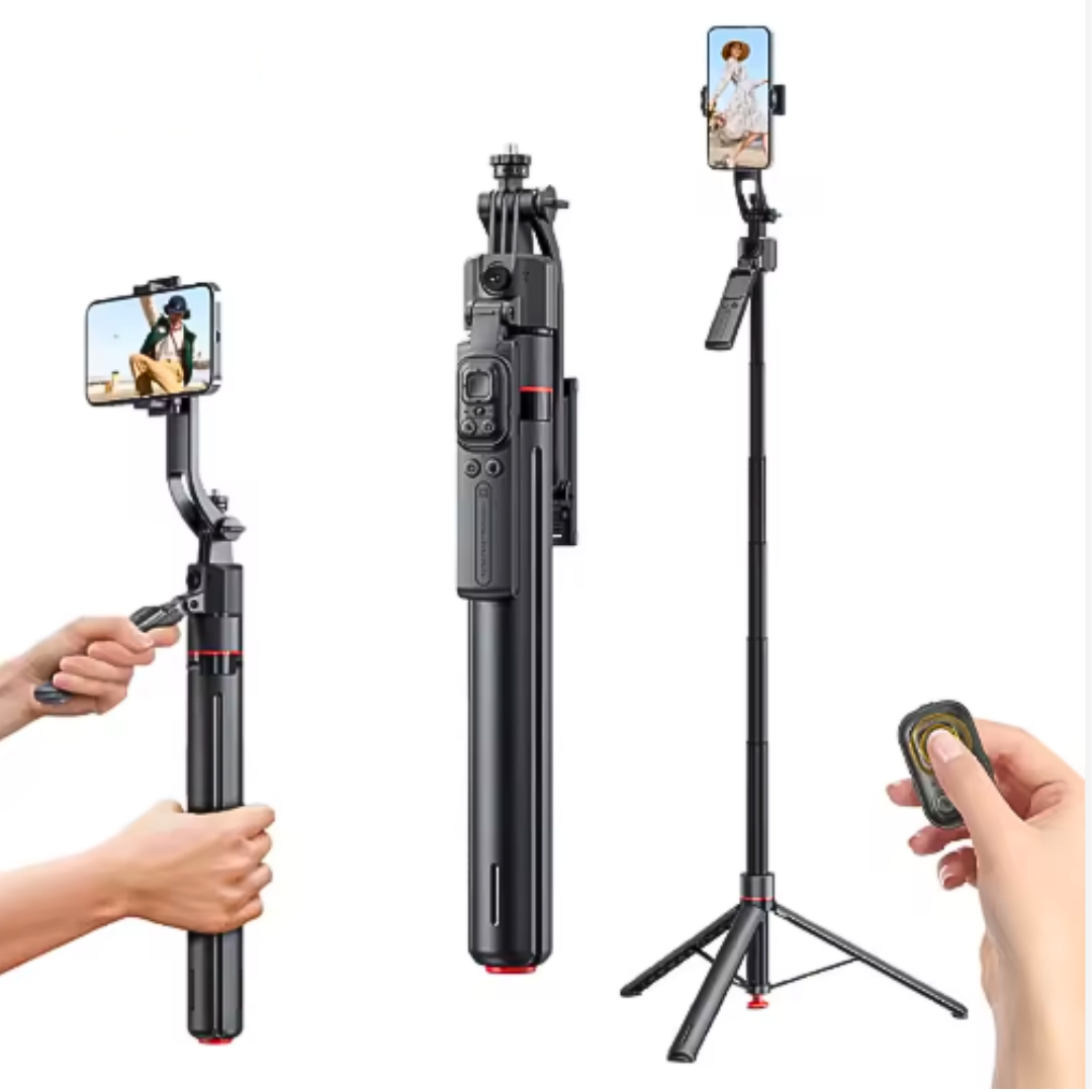 AI Auto Tracking Tripod with Built-in Detection Camera & 360° Rotation | Best AI Tripod India