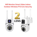 WiFi CCTV Camera with Dual Lens, PTZ, Night Vision & App Control | Best Home Security Camera India