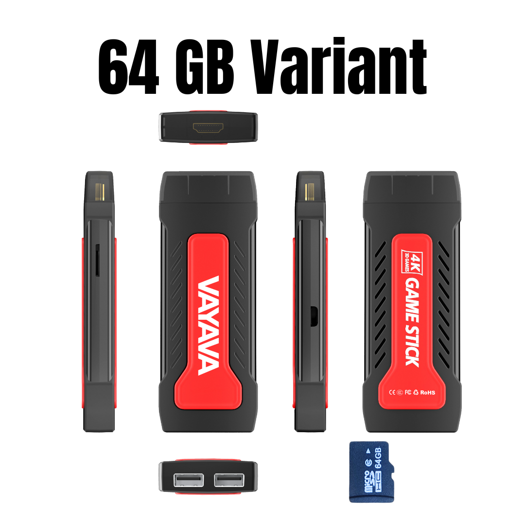 GD40 Gamestick with 31000 Games, 30 Heavy PSP Games & Exclusive Racing Collection | Most Powerful Budget Stick
