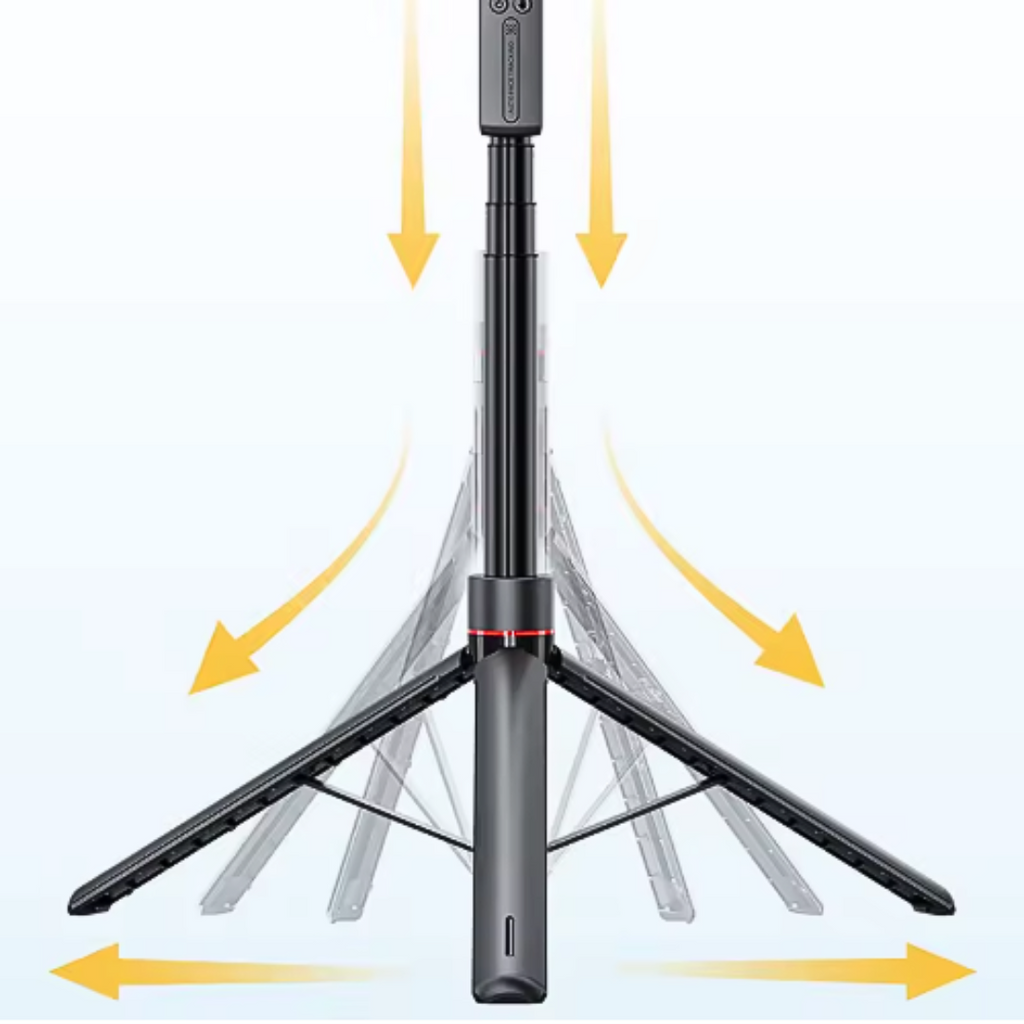 AI Auto Tracking Tripod with Built-in Detection Camera & 360° Rotation | Best AI Tripod India