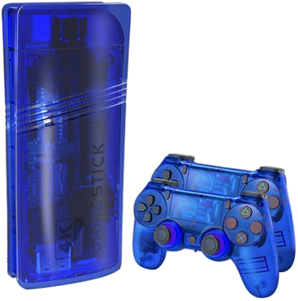 M64 Mini Gamestick with Transparent Controllers & 25000+ Games | Most Unique Budget Gaming Console India