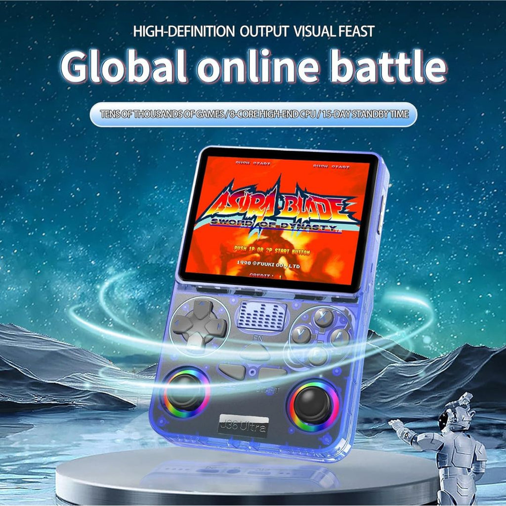 R37 Handheld Gaming Console with WiFi, YouTube, Bluetooth & 20000+ Games | Best Smart Handheld India