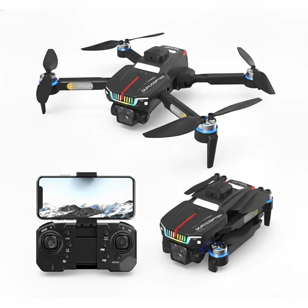 J6 Pro Drone with Brushless Motor & RGB Key Ray Lights | Best Budget Drone India | AceTech Gadgets