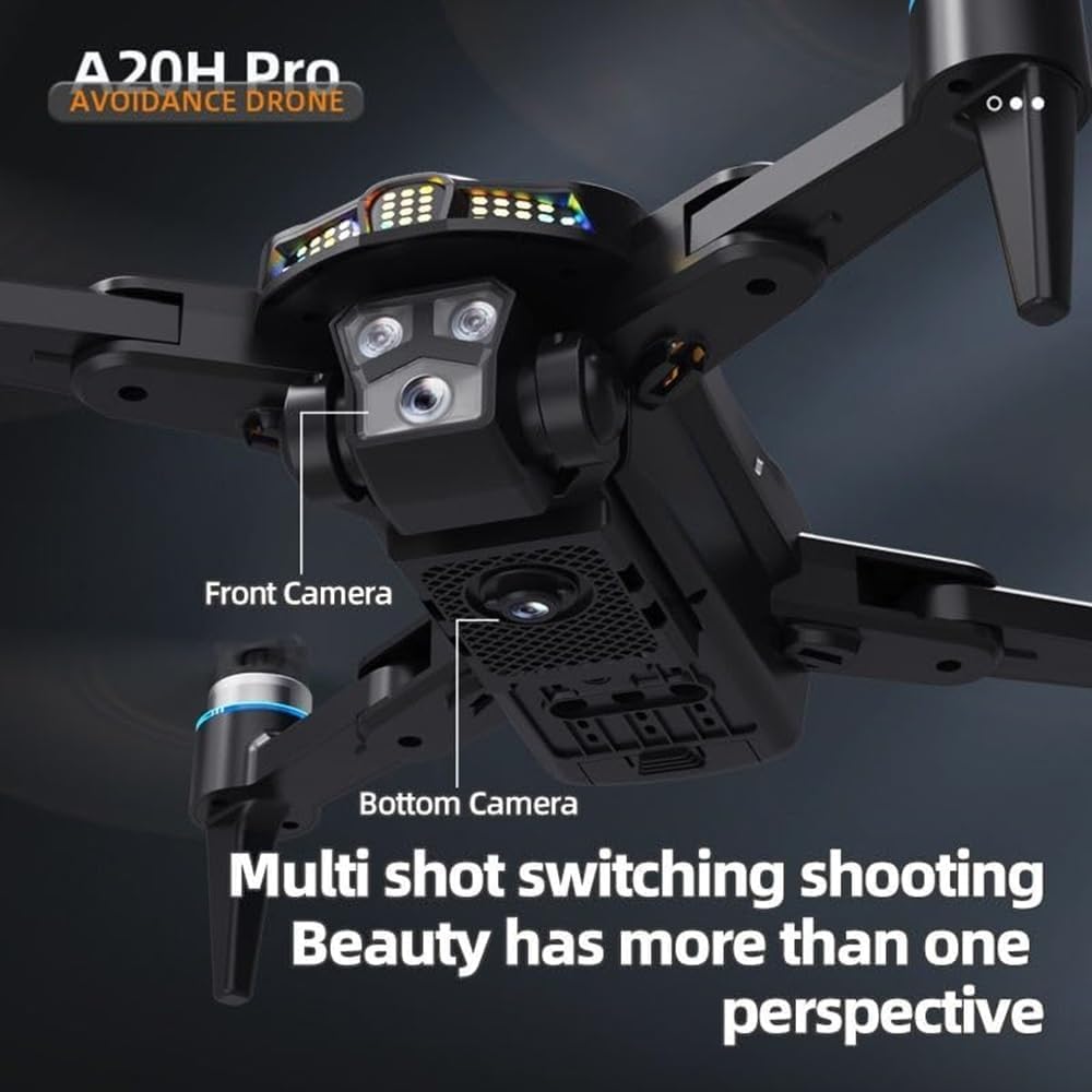 T6 Pro Drone with Racing Car Look Brushless Motor, Gimbal Camera & 4 Inch Display Controller | Best Drone Under ₹4000
