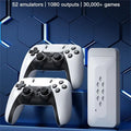 M22 V2.0 Gamestick with 25000+ Games, PSP Classics & PS5 Inspired White Controllers | Best Gaming Console Under ₹3000