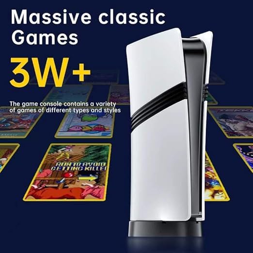M64 God Of War Edition Gaming Console with Better Chipset, 23000+ Games | Budget Powerful Mini Console