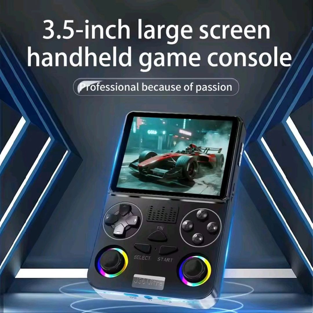 R37 Handheld Gaming Console with WiFi, YouTube, Bluetooth & 20000+ Games | Best Smart Handheld India