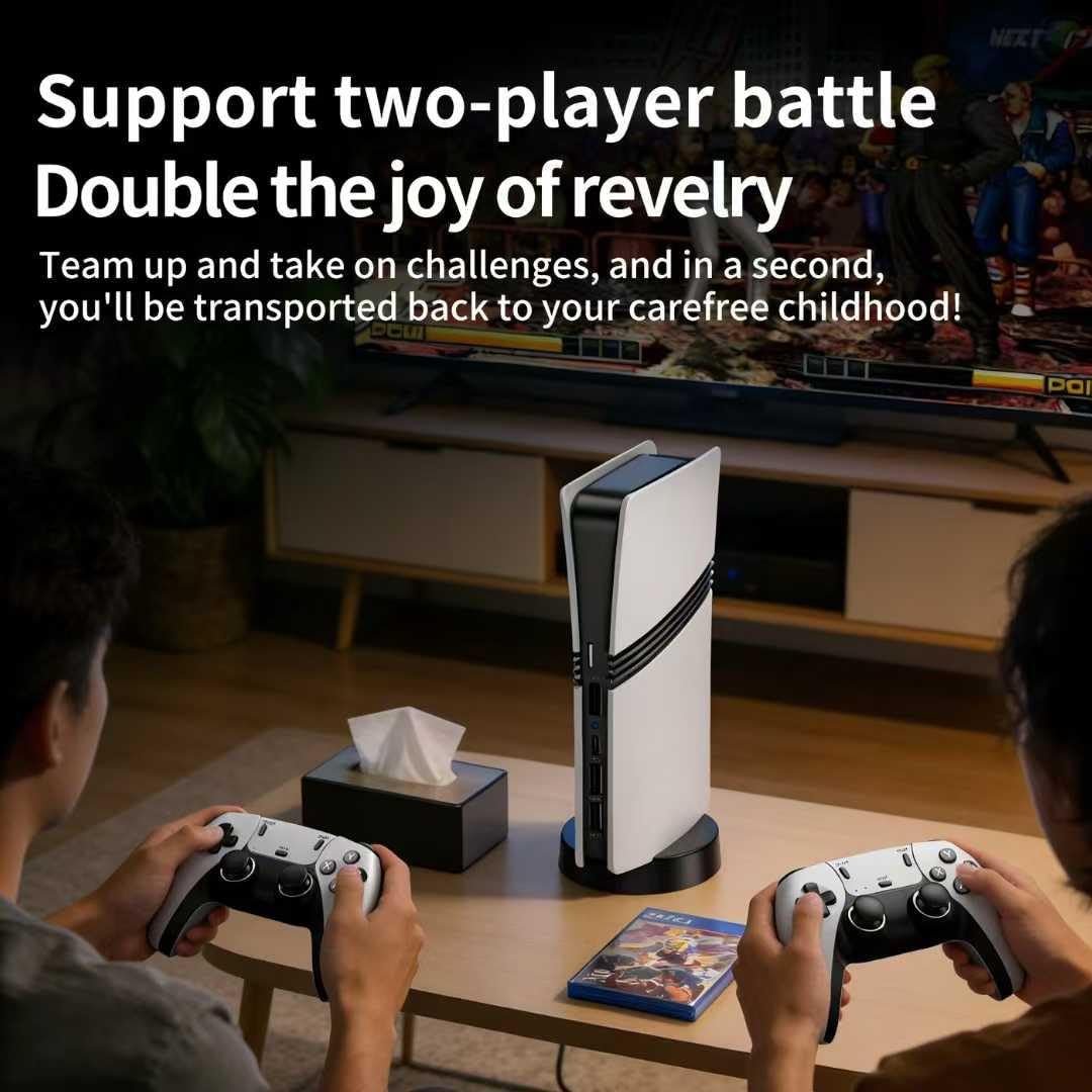 M64 Ultra Gaming Console with 2.5GB RAM, 128GB Storage & 25 PS2 Games | Most Powerful Budget Console India