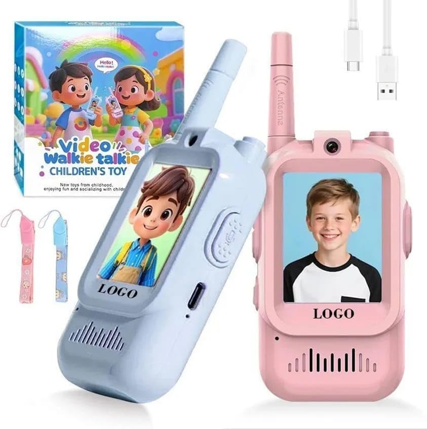 Video Calling Walkie Talkie for Kids with 100 Metre Range & Direct Connect | Best Kids Walkie Talkie India
