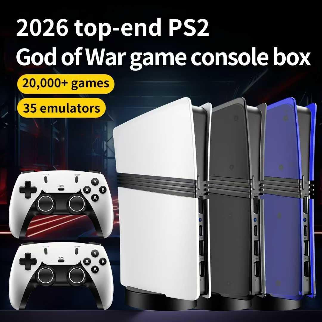 M64 Ultra Gaming Console with 2.5GB RAM, 128GB Storage & 25 PS2 Games | Most Powerful Budget Console India