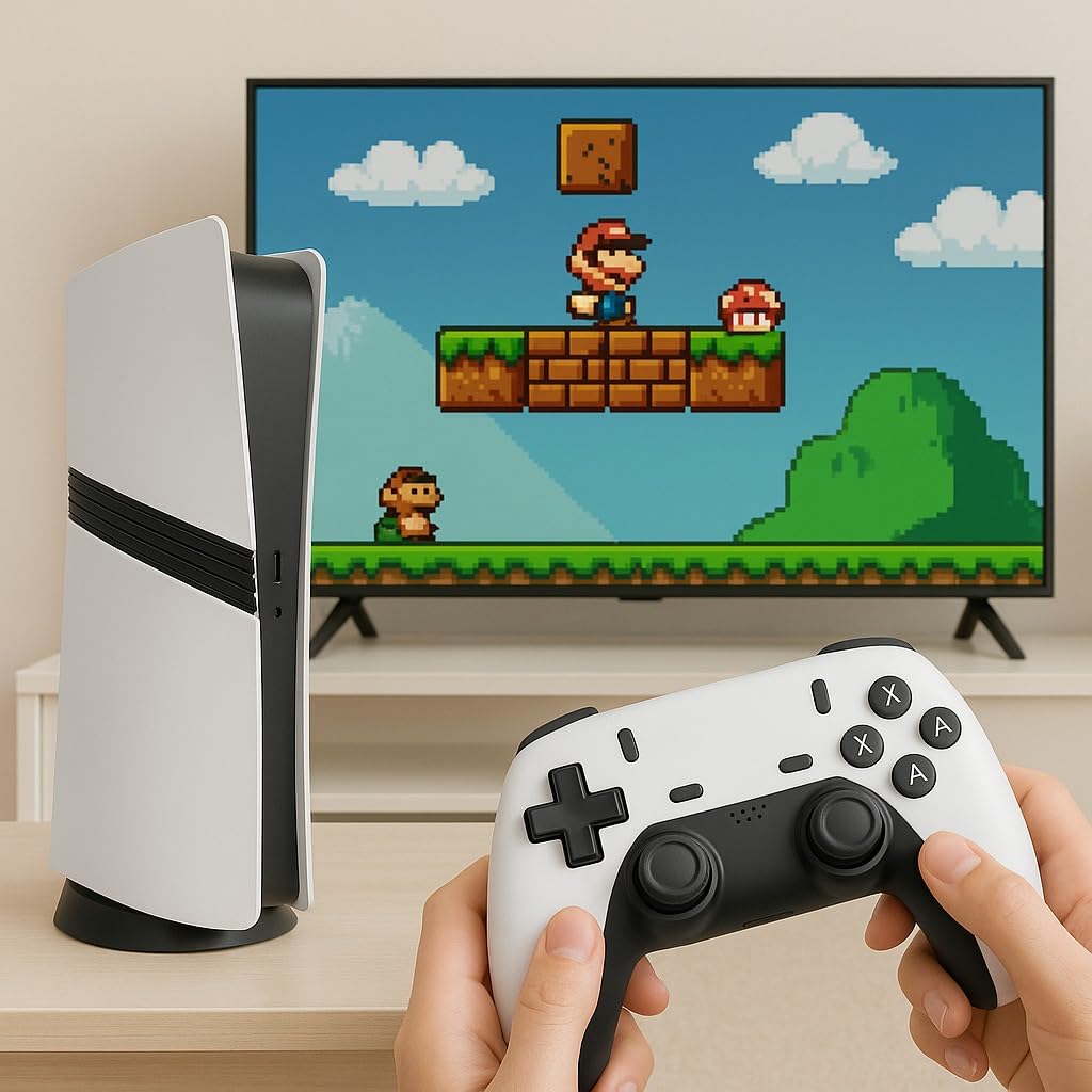 M64 Pro Next-Gen Console Design with 23000+ Games & PSP Classics | Best Gaming Console Under ₹4000
