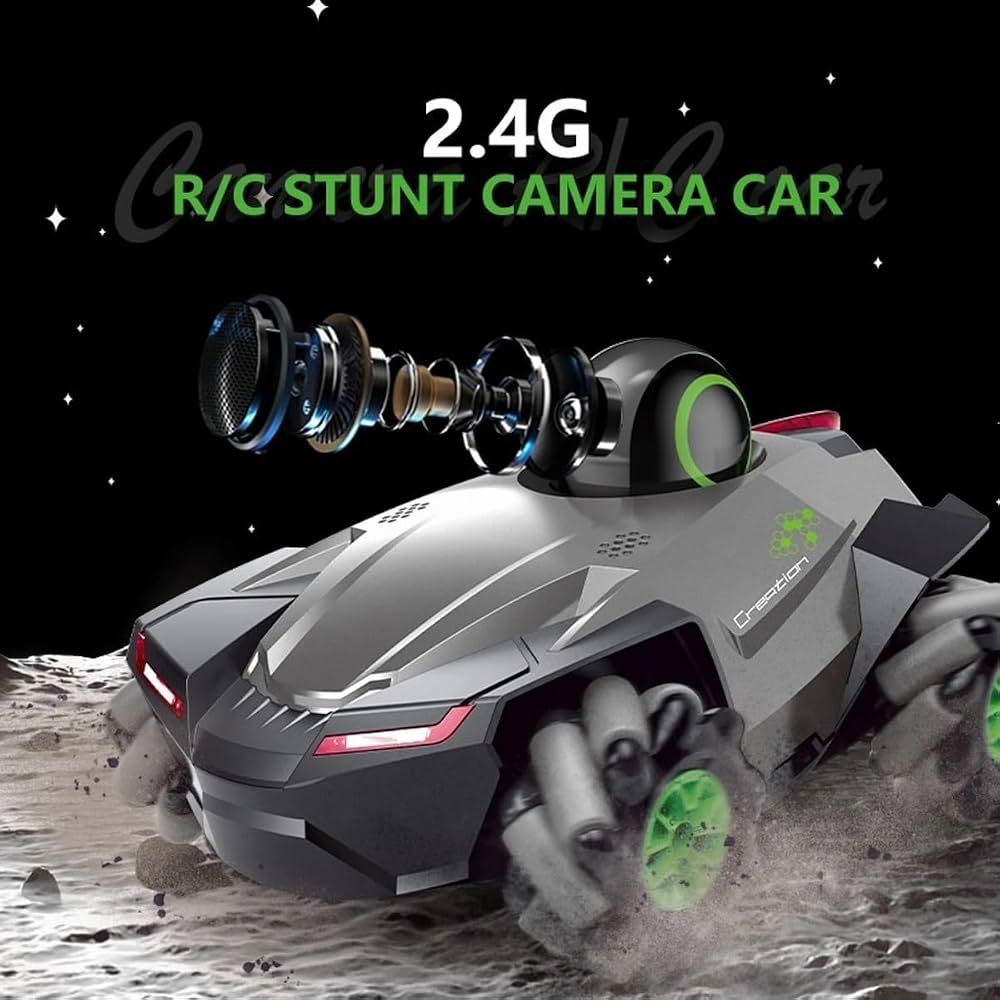 RC Camera Car with 90° Rotating Camera, WiFi App Control & Mechanical Tires | First Ever Camera RC Car India