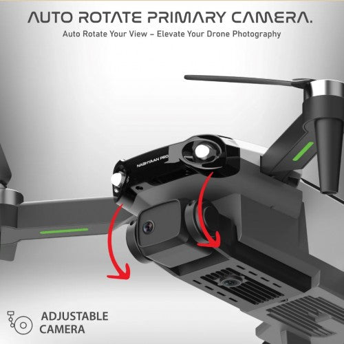 Nabhyan Pro with 1080p Wide Angle Camera & Brushless Motor | 6 Months Technical Warranty