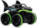 2 in 1 Shark RC Stunt Car — Runs on Land & Water | 360° Flip, LED Lights & Rechargeable