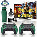 M22 Ultra Gamestick with Green Black Gaming Controllers, 25000+ Games & PSP Classics | New Gaming Stick