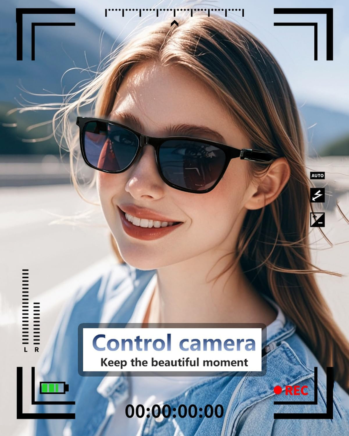 AI Bluetooth Smart Glasses with 7-9 Hours Battery, Music & Calling | Best Smart Glasses India