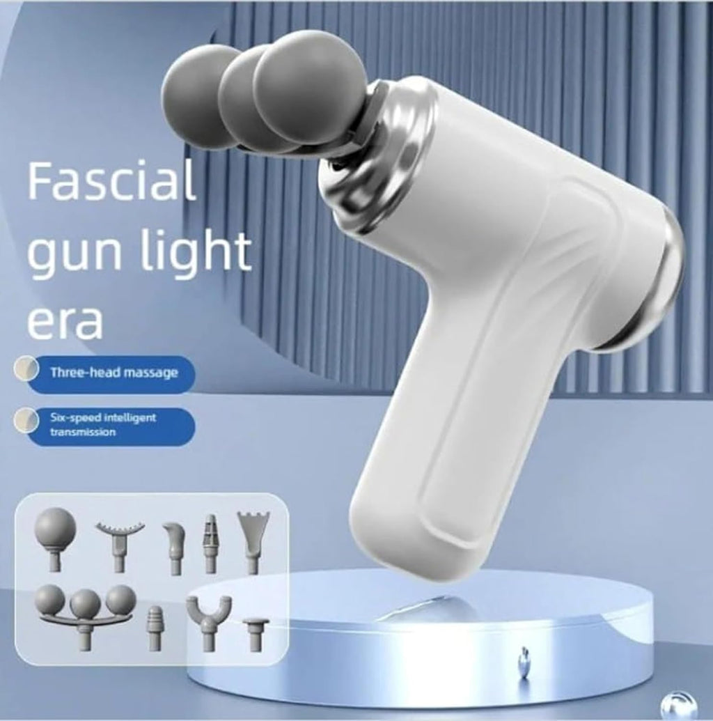 Massage Gun with 9 Attachments & 6 Speed Modes | Best Deep Tissue Massager Under ₹1000 India