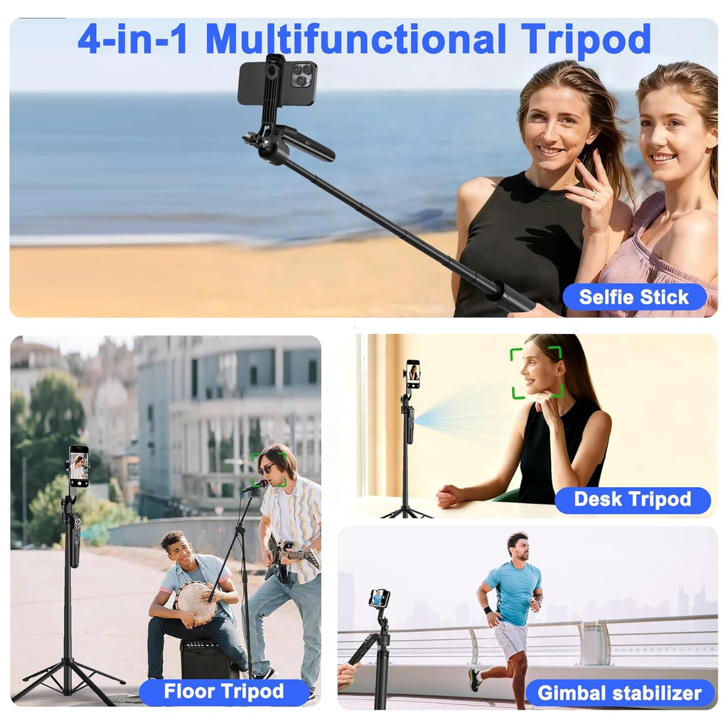 Ring Light Selfie Stick with Expandable Tripod & Bluetooth Remote | Best Ring Light Selfie Stick India