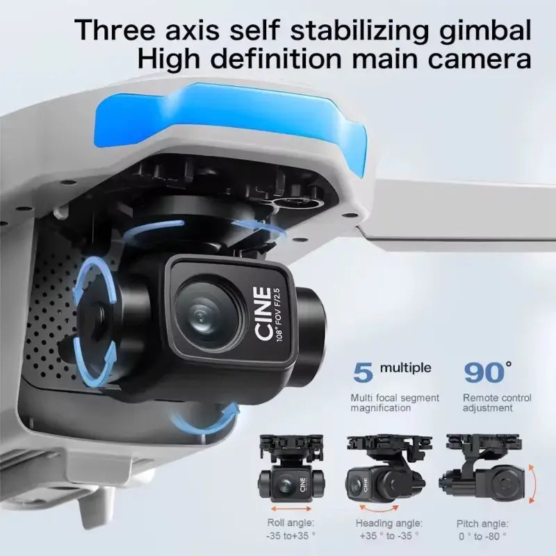 L3 Max 4K Drone with 3-Axis Gimbal, GPS & 4.5 Inch Display | Best 4K Drone Under ₹20000