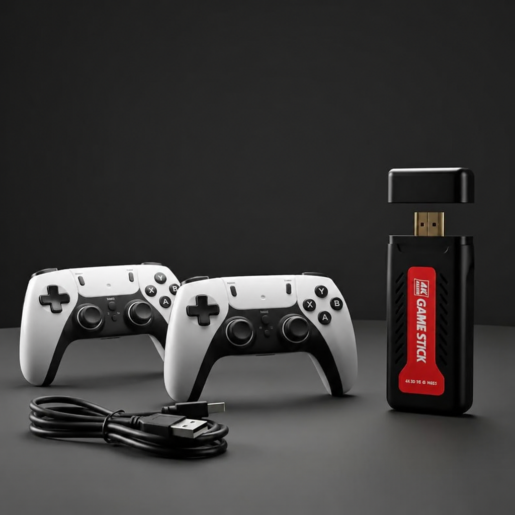GD40 Gamestick with 31000 Games, 30 Heavy PSP Games & Exclusive Racing Collection | Most Powerful Budget Stick