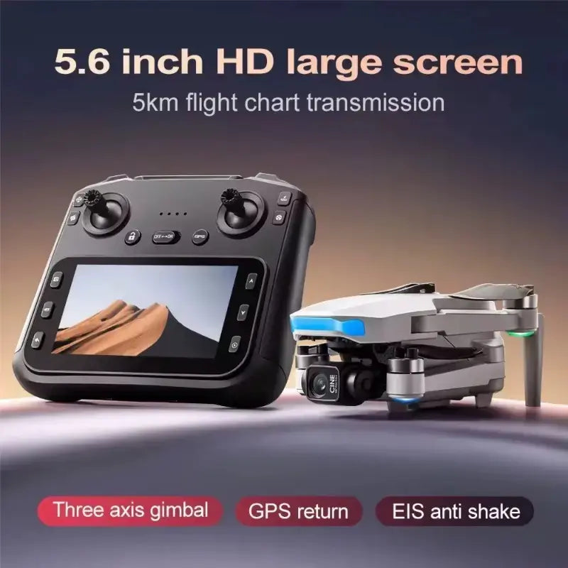 L3 Max 4K Drone with 3-Axis Gimbal, GPS & 4.5 Inch Display | Best 4K Drone Under ₹20000