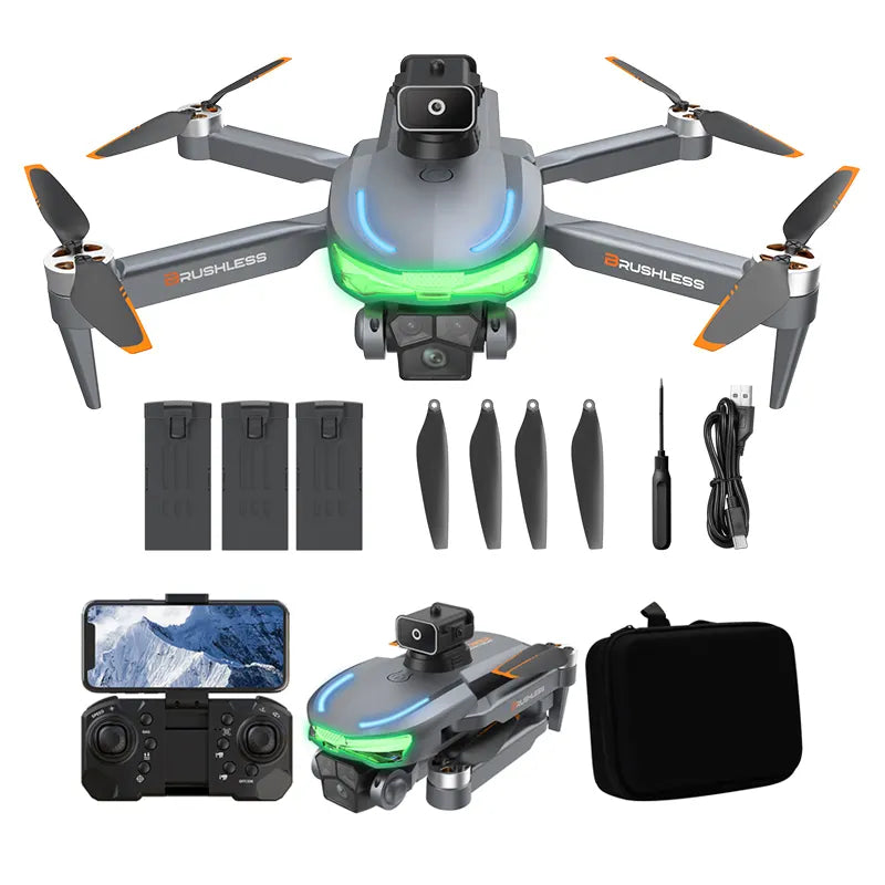 A17 Pro Drone with RGB LED Lights & Brushless Motor | Best Budget Drone India