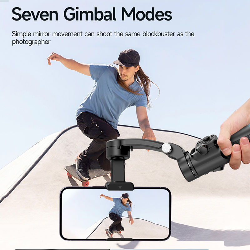 M02 3-Axis Gimbal with Active AI Face Tracking | Best Professional Gimbal Under ₹4000 India