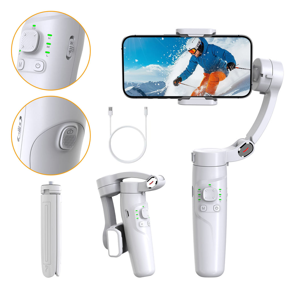 M1 3-Axis Gimbal with Active AI Face Tracking & Built-in Joystick | Best Gimbal Under ₹4000 India