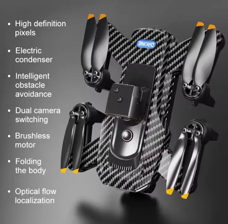 W3 Max Drone with Brushless Motor, Carbon Fiber Body & RGB LED | Best Drone Under ₹4000