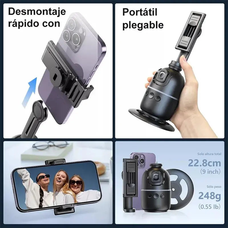 M02 3-Axis Gimbal with Active AI Face Tracking | Best Professional Gimbal Under ₹4000 India