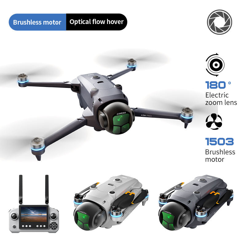 A26 Pro GPS Drone with 1080p Camera, 4.5 Inch Display & DJI Mavic 4 Pro Design | Best GPS Drone Under ₹14000