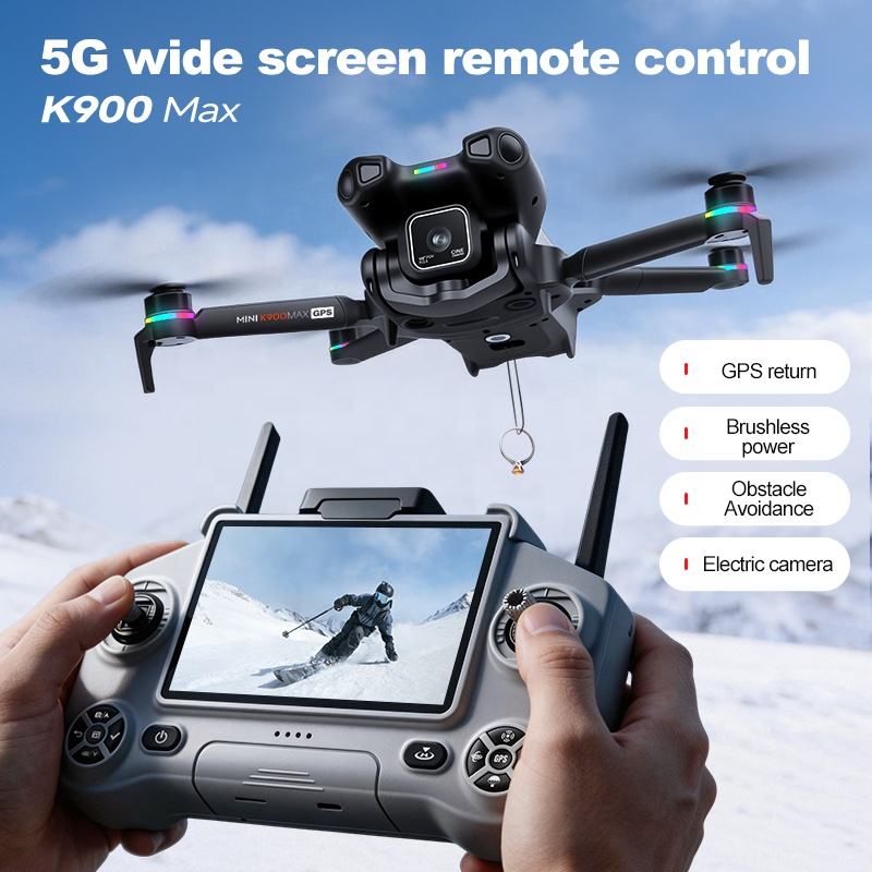 K900 Max GPS Drone with 1080p Camera, Longest Flight Time & Display Controller | Best GPS Drone Under ₹14000