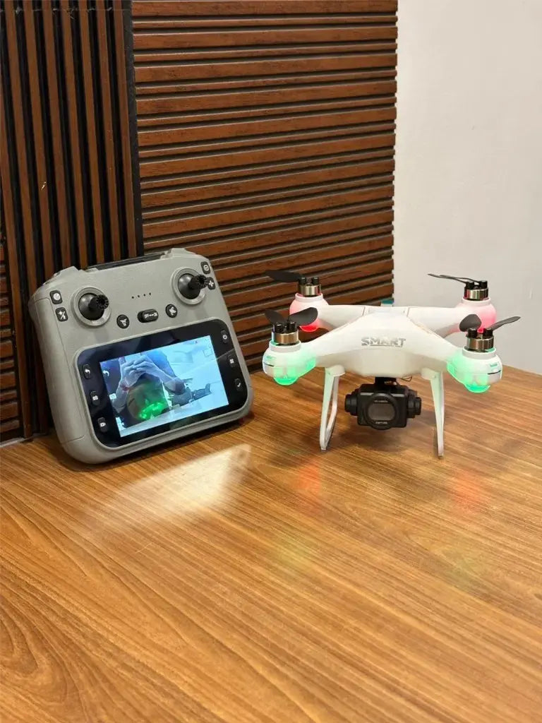 Mini Phantom Drone with RGB LED, Big Display Controller & Brushless Motor | Best Stable Drone Under ₹6000