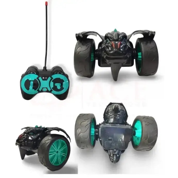 Dragon Monster RC Stunt Car with Oversized Flame Wheels | Best RC Toy for Kids India
