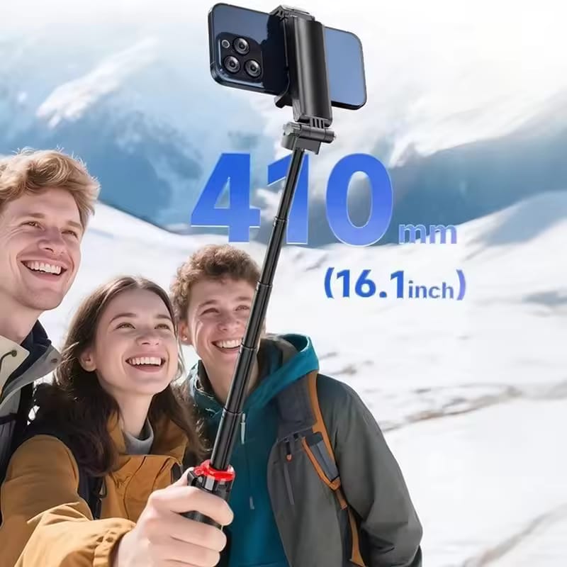 Mini Selfie Stick Tripod with Phone Grip & Bluetooth Remote | 3-in-1 Pocket Size | Best Selfie Stick India