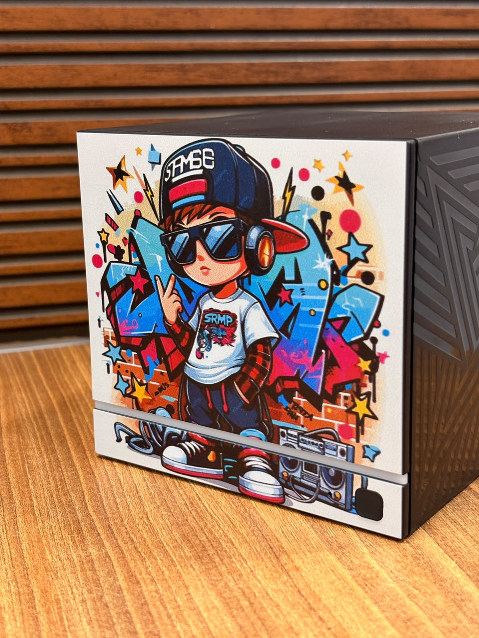SD1 Gaming Console with Exclusive Graffiti Art Design, Printed Controllers & 23000+ Games | Most Stylish Console India