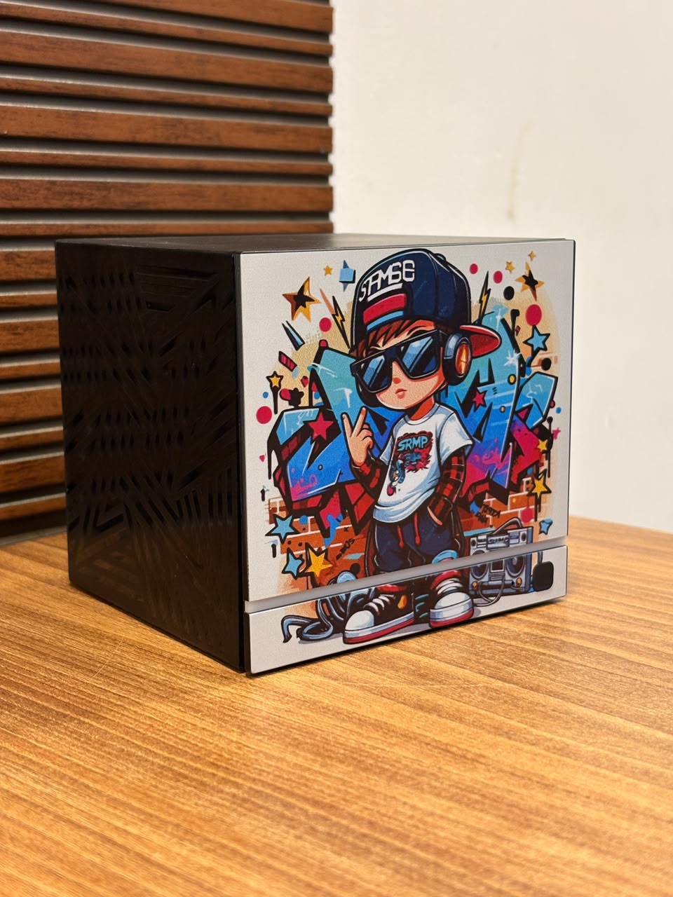 SD1 Gaming Console with Exclusive Graffiti Art Design, Printed Controllers & 23000+ Games | Most Stylish Console India