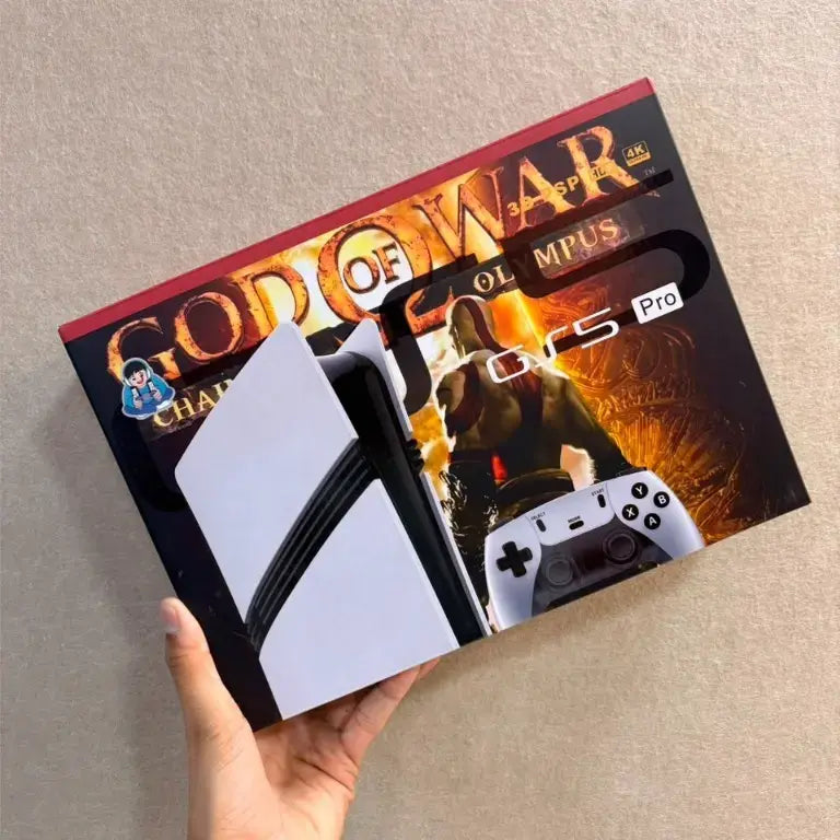 M64 God Of War Edition Gaming Console with Better Chipset, 23000+ Games | Budget Powerful Mini Console