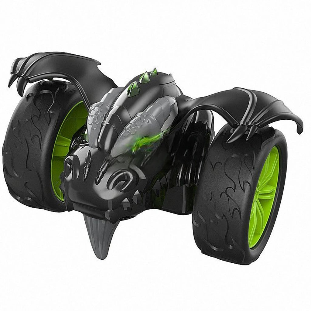 Dragon Monster RC Stunt Car with Oversized Flame Wheels | Best RC Toy for Kids India