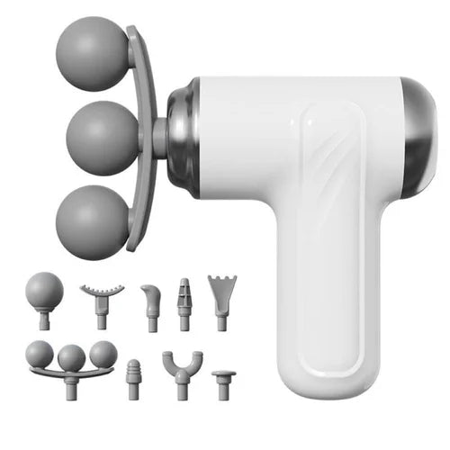 Massage Gun with 9 Attachments & 6 Speed Modes | Best Deep Tissue Massager Under ₹1000 India