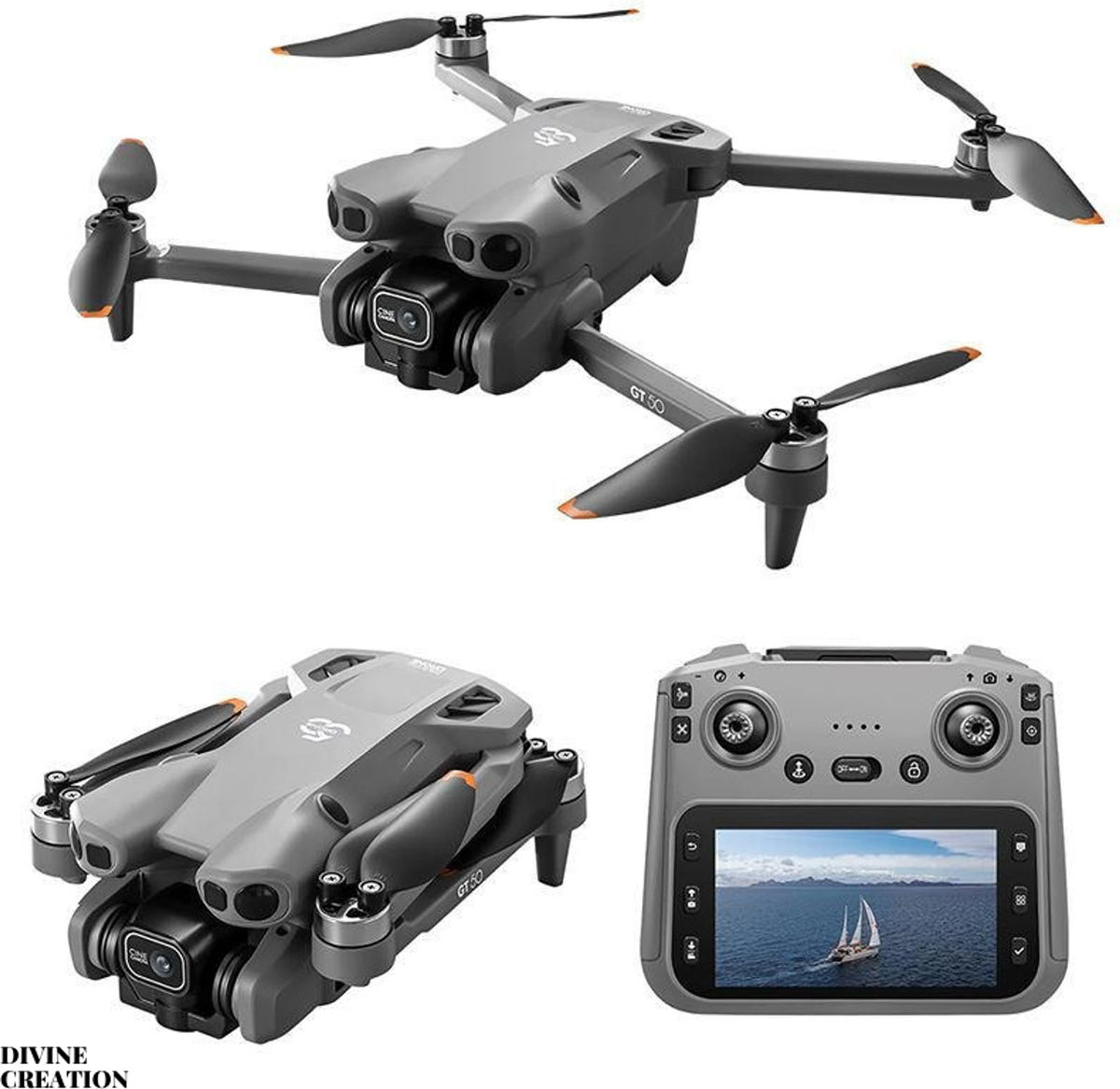 AceTech SkyMax Pro Drone with Brushless Motor, Longest Flight Time & Display Controller | Best Stable Drone Under ₹6000