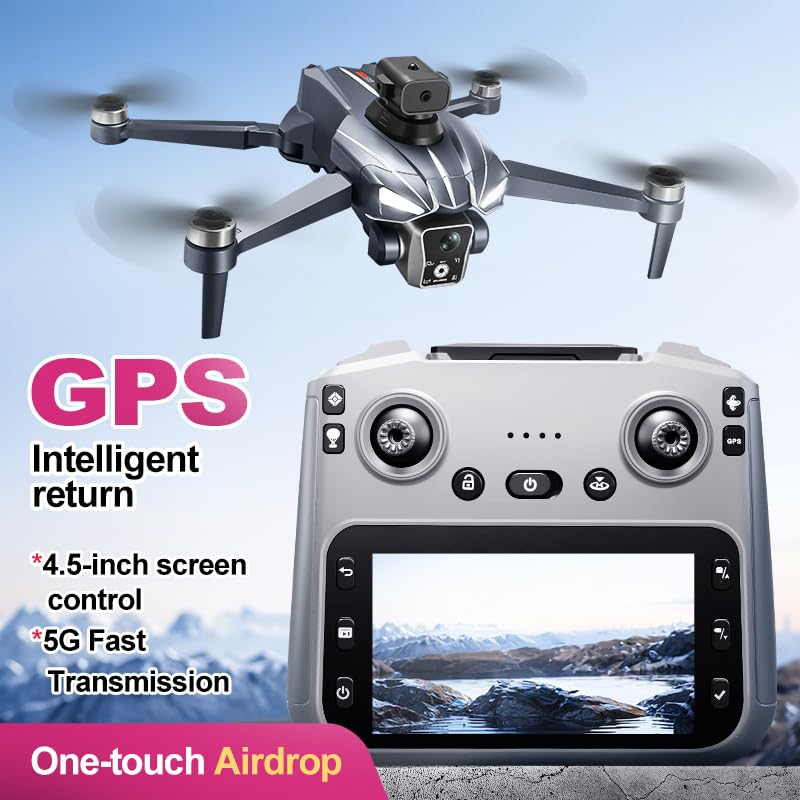 K18 Max GPS Drone with 1080p Camera & Big Display Controller | Best GPS Drone Under ₹10000