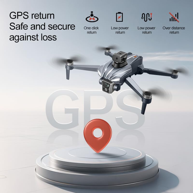 K18 Max GPS Drone with 1080p Camera & Big Display Controller | Best GPS Drone Under ₹10000