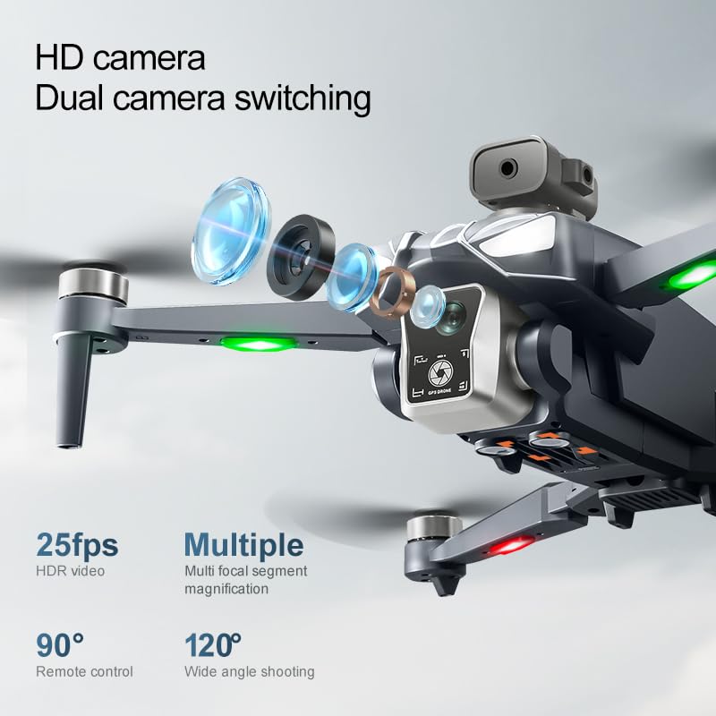 K18 Max GPS Drone with 1080p Camera & Big Display Controller | Best GPS Drone Under ₹10000