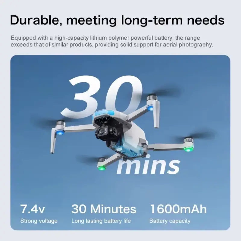 L3 Max 4K Drone with 3-Axis Gimbal, GPS & 4.5 Inch Display | Best 4K Drone Under ₹20000